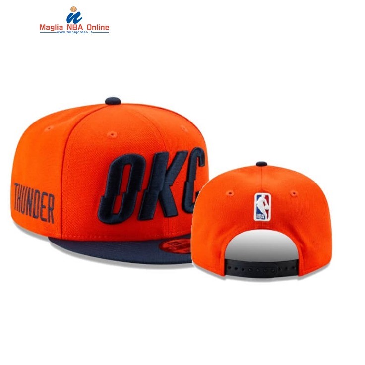 Cappelli 2020 Oklahoma City Thunder Earned 9FIFTY Arancia Acquista