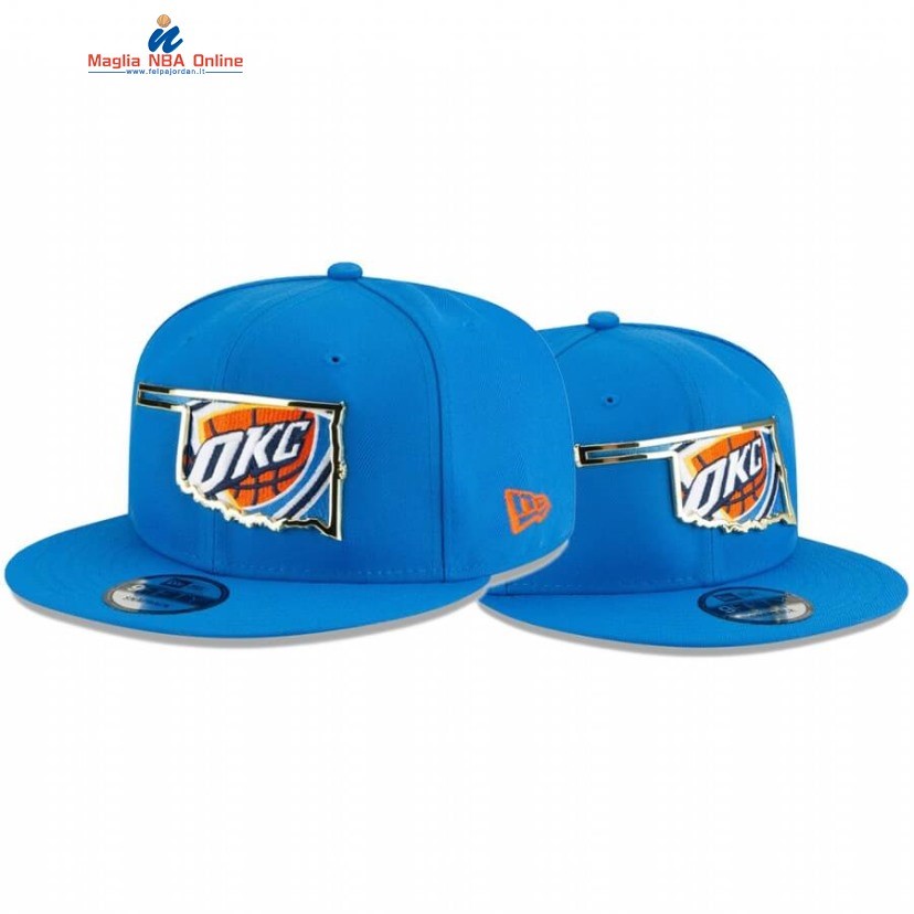 Cappelli 2020 Oklahoma City Thunder Metal & Thread 9fifty Blu Acquista