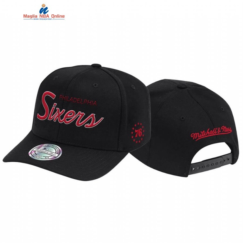 Cappelli 2020 Philadelphia 76ers Foundation Script Flex Nero Acquista