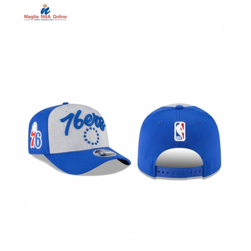 Cappelli 2020 Philadelphia 76ers Heather 9FIFTY Grigio Blu Acquista