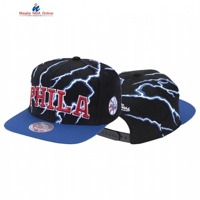 Cappelli 2020 Philadelphia 76ers Lighting Mitchell & Ness Nero Acquista