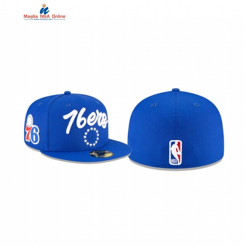 Cappelli 2020 Philadelphia 76ers OTC 59FIFTY Fitted Blu Acquista