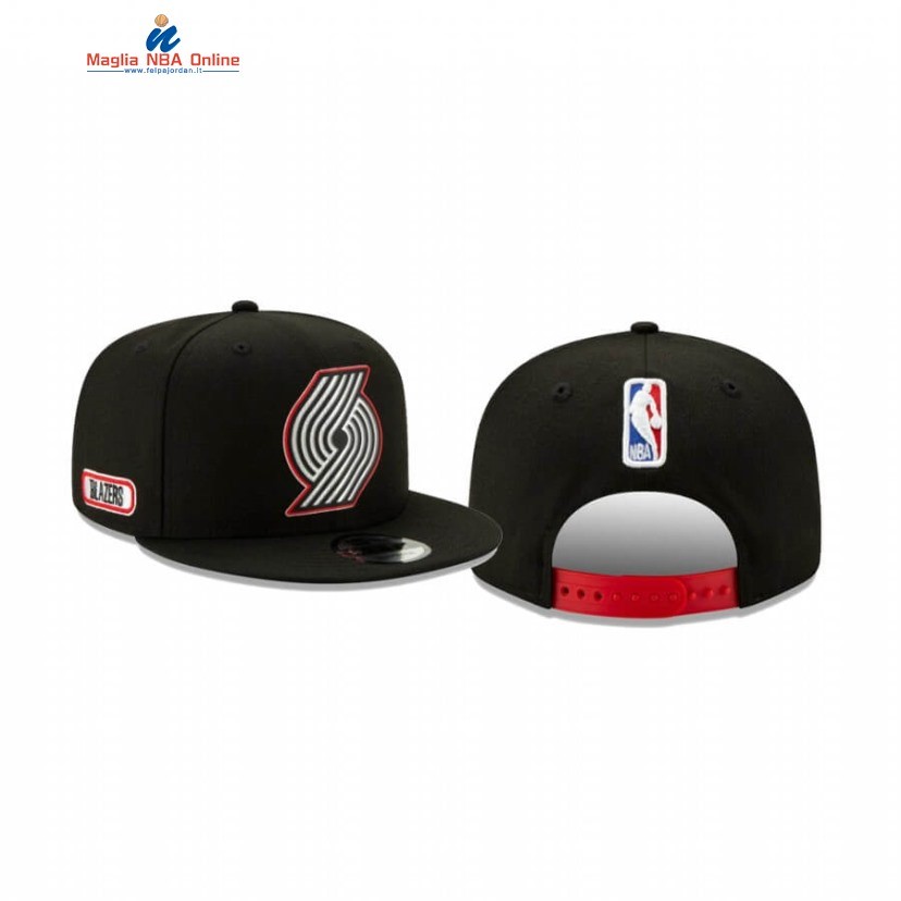 Cappelli 2020 Portland Trail Blazers Official Half 9FIFTY Nero Acquista