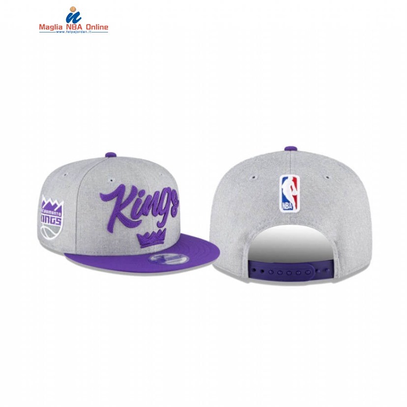 Cappelli 2020 Sacramento Kings Heather 9FIFTY Grigio Acquista