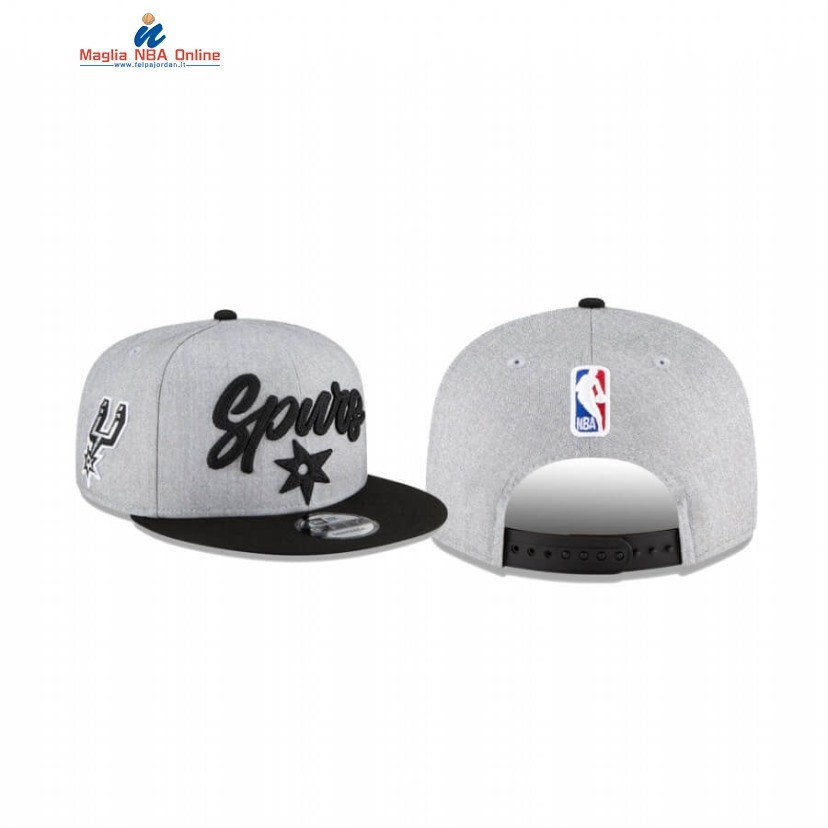 Cappelli 2020 San Antonio Spurs Heather 9FIFTY Grigio Acquista