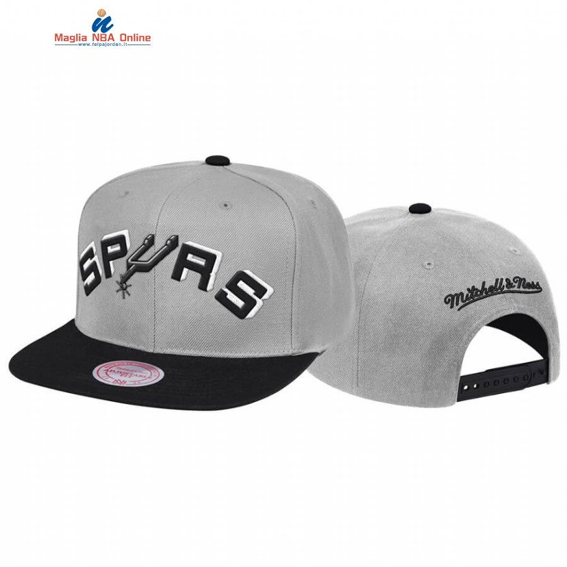 Cappelli 2020 San Antonio Spurs Wool 2 Tone Grigio Acquista