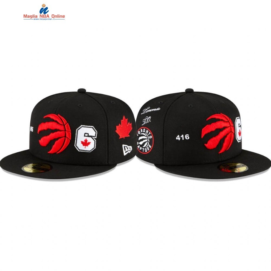 Cappelli 2020 Toronto Raptors City Local 59FIFTY Fitted Nero Acquista