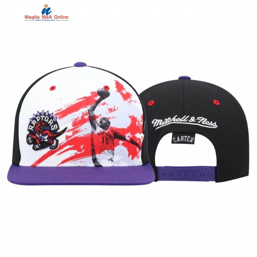 Cappelli 2020 Toronto Raptors Vince Carter Legend Player Bianco Nero Acquista