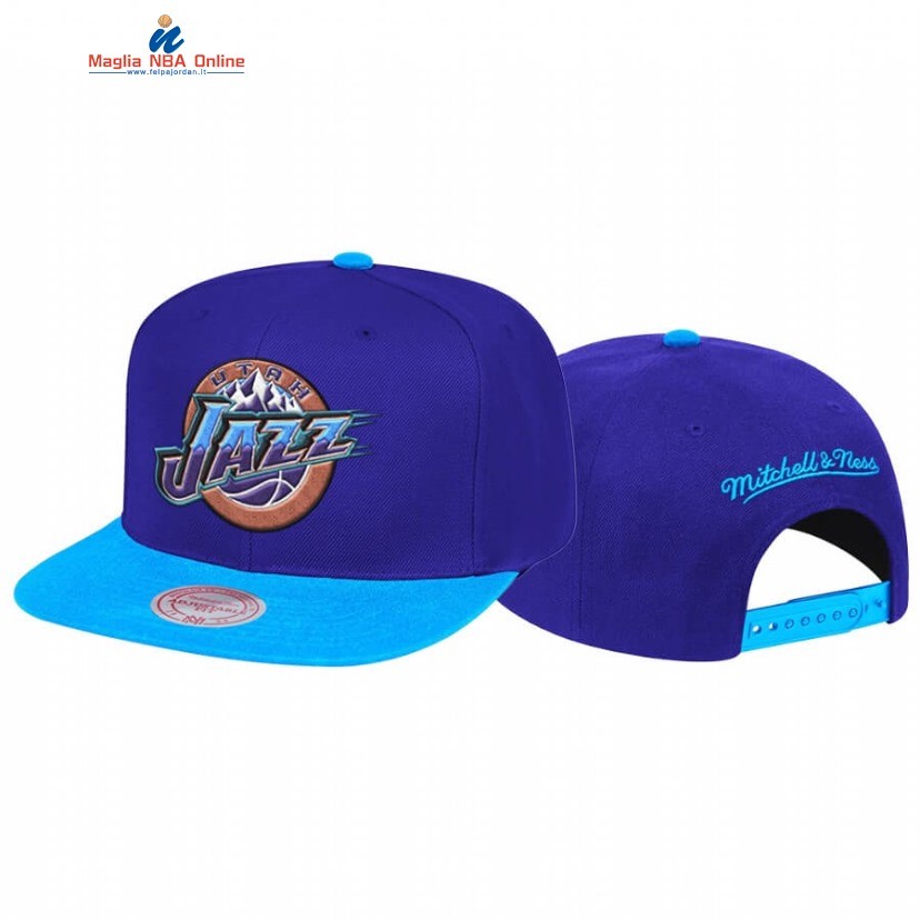 Cappelli 2020 Utah Jazz Wool 2 Tone Blu Acquista