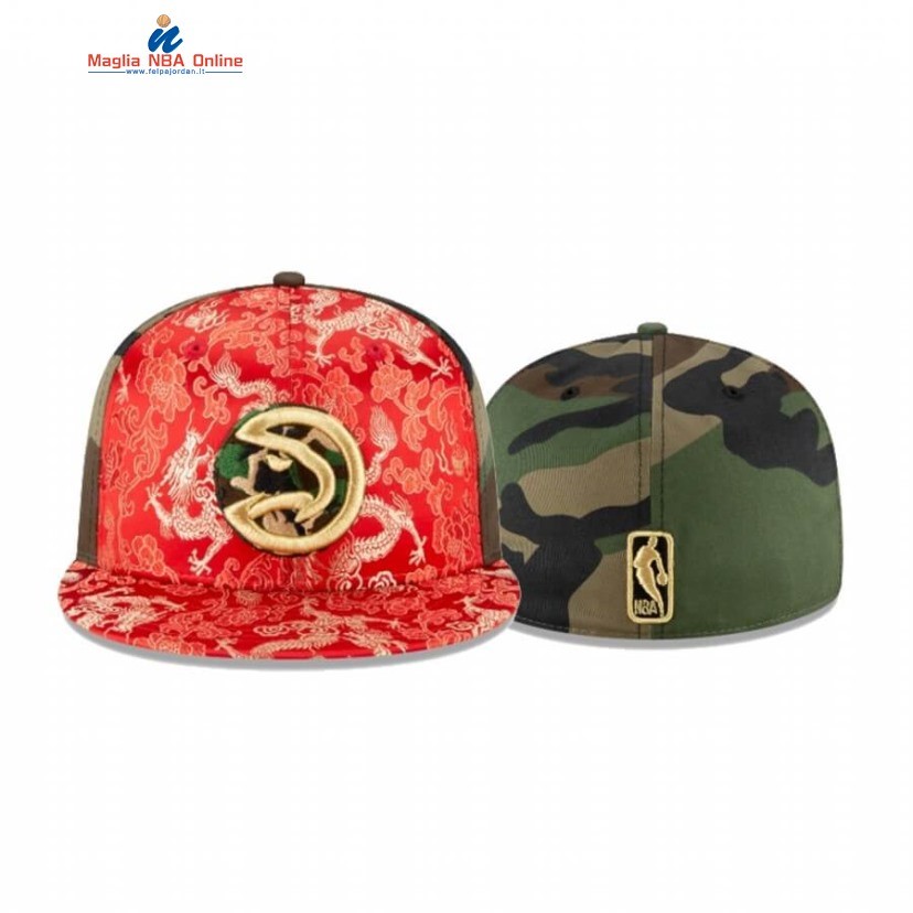 Cappelli Atlanta Hawks 100th Anniversary Rosso Acquista