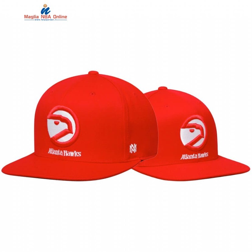 Cappelli Atlanta Hawks Rosso Hardwood Classics Acquista