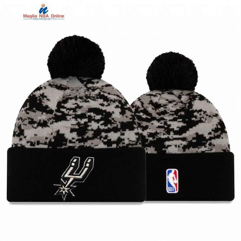 Cappelli Di Lana 2020-21 San Antonio Spurs Nero Città 2020-21 Acquista