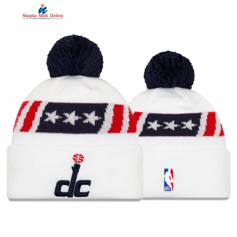 Cappelli Di Lana 2020-21 Washington Wizards Bianco Città 2020-21 Acquista