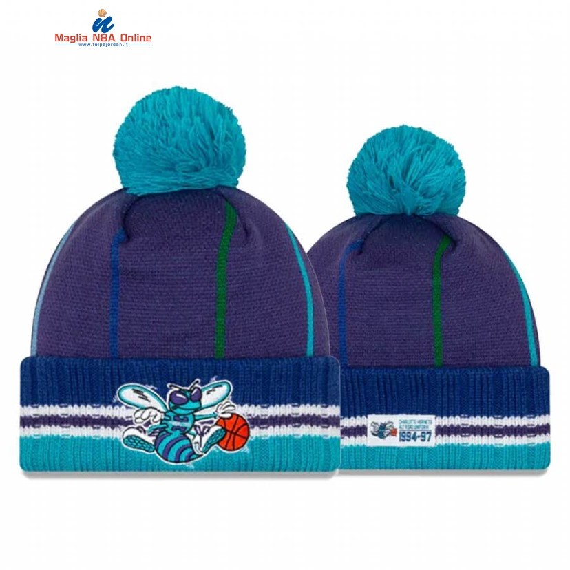 Cappelli Di Lana 2020 Charlotte Hornets Porpora Hardwood Classics 2020 Acquista