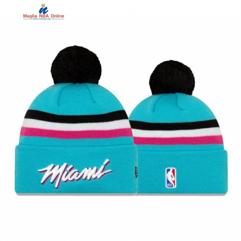 Cappelli Di Lana 2020 Miami Heat Blu Città 2020 Acquista