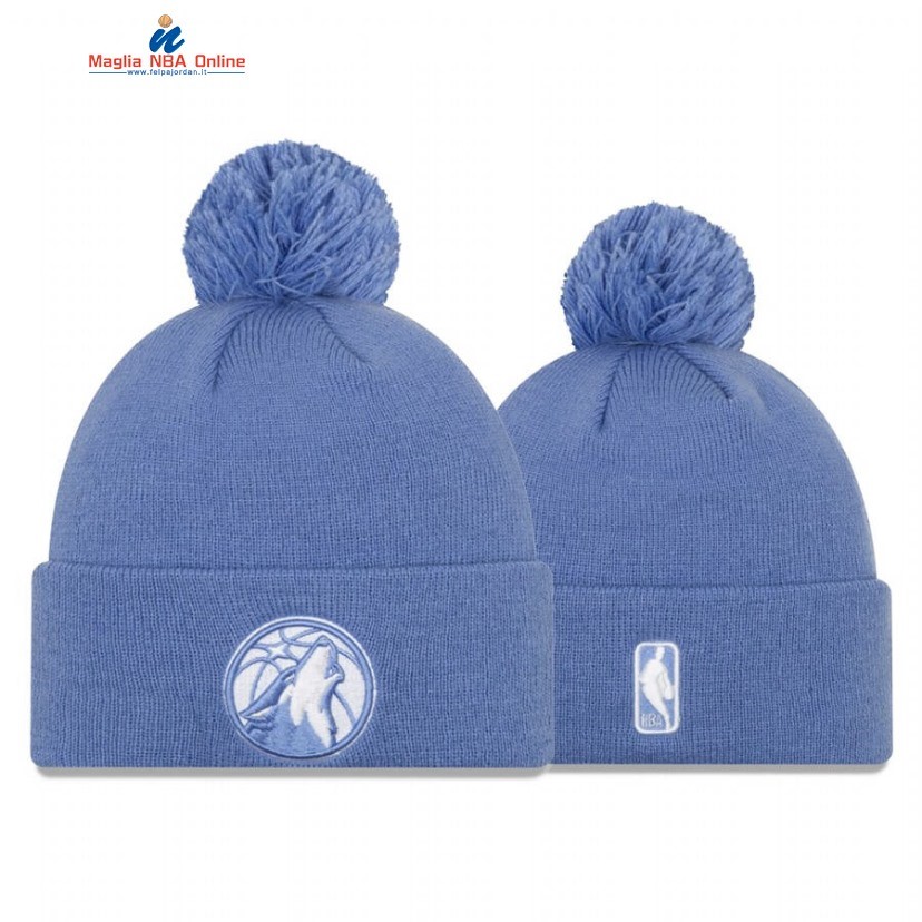 Cappelli Di Lana 2020 Minnesota Timberwolves Blu Città 2020 Acquista