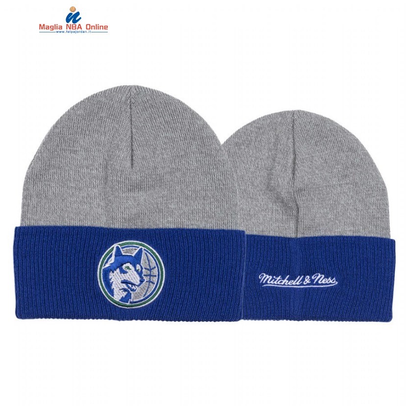 Cappelli Di Lana 2020 Minnesota Timberwolves Heather Cuff Grigio 2020 Acquista