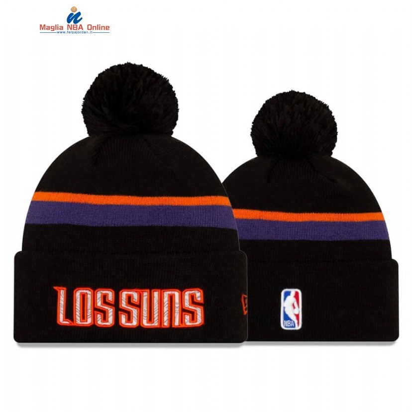 Cappelli Di Lana 2020 Phoenix Suns Nero Città 2020 Acquista