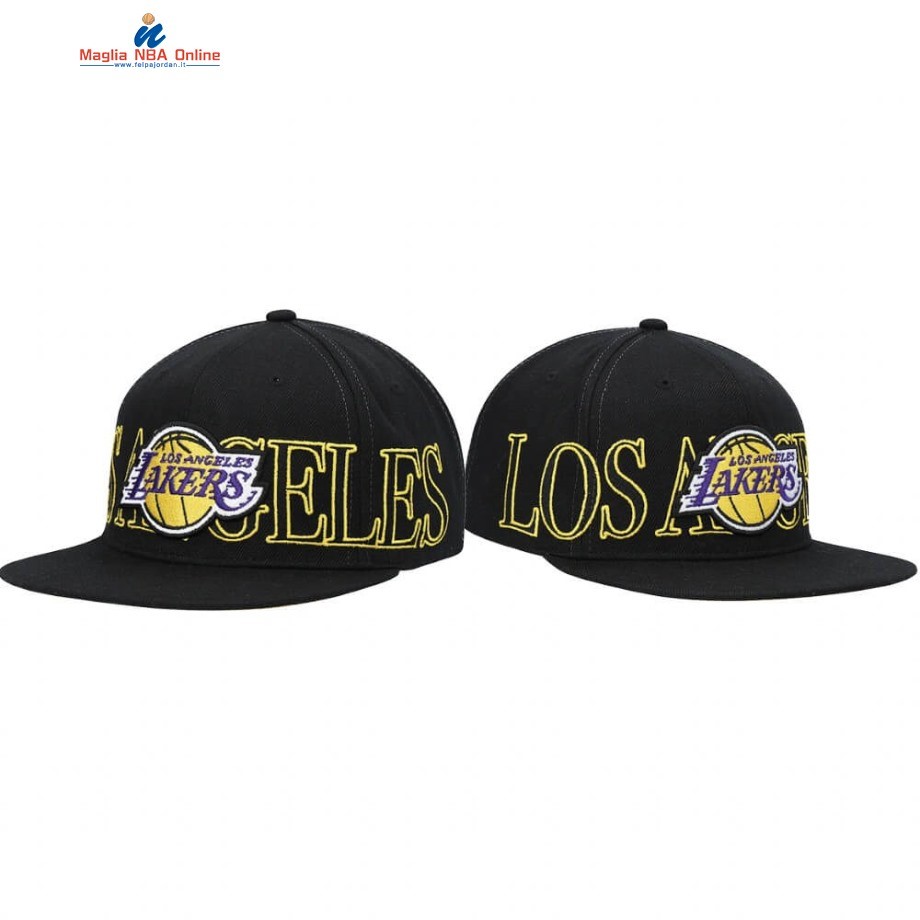 Cappelli Los Angeles Lakers Winner Circle Nero Hardwood Classics Acquista