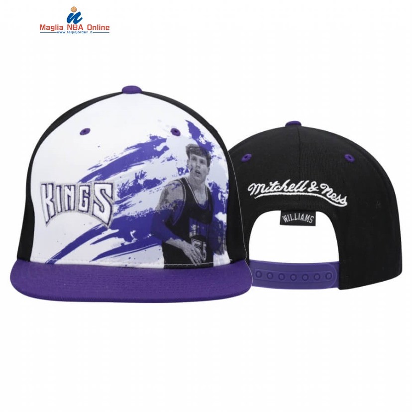 Cappelli Sacramento Kings Jason Williams Legend Player Bianco Nero Acquista