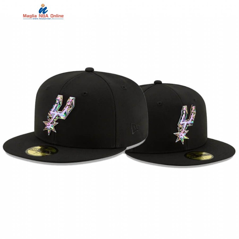 Cappelli San Antonio Spurs 59FIFTY FITTED Nero Acquista
