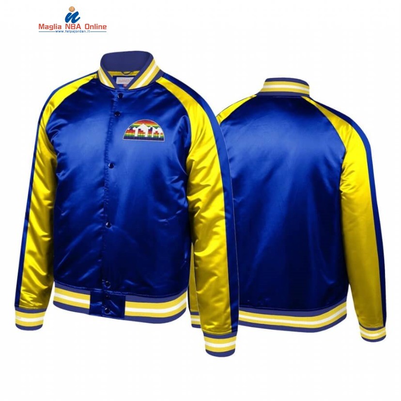 Giacca NBA Denver Nuggets Blu Hardwood Classics Acquista