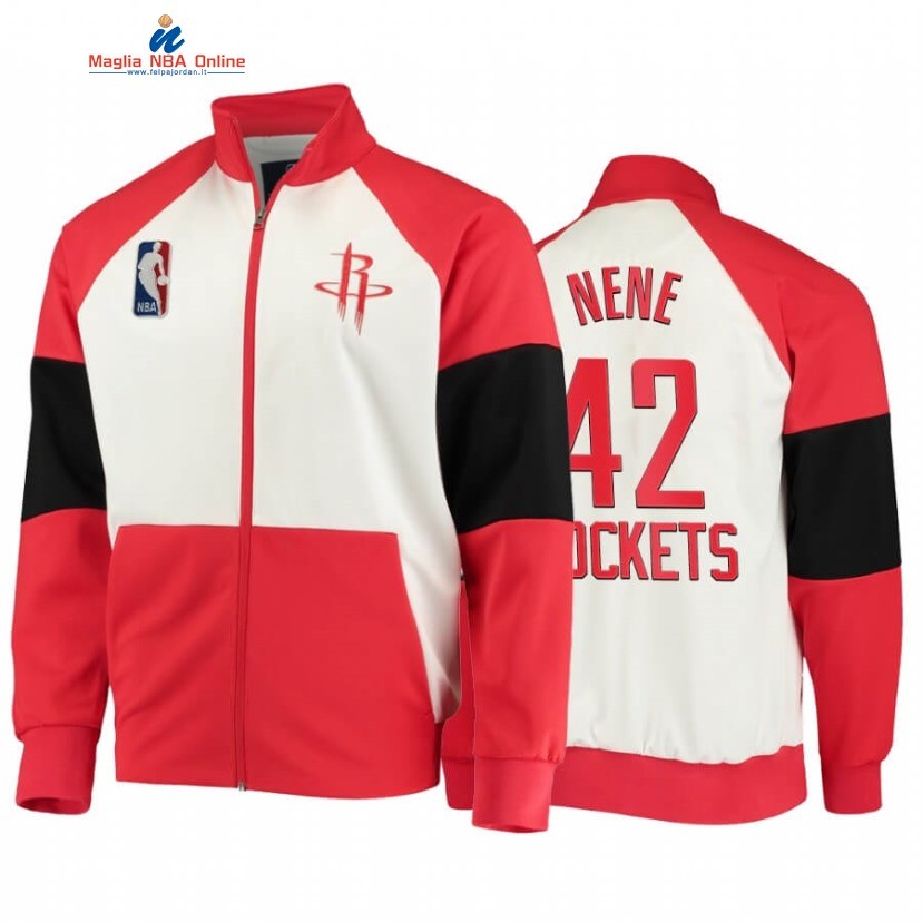 Giacca NBA Houston Rockets #42 Nene Rosso 2020 Acquista