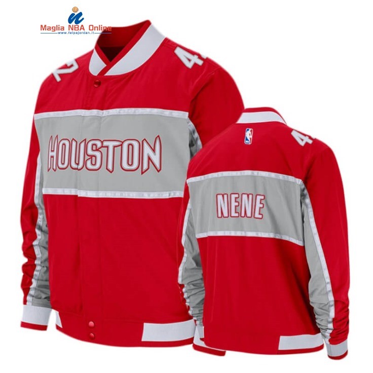 Giacca NBA Houston Rockets #42 Nene Rosso Icon 2020-21 Acquista