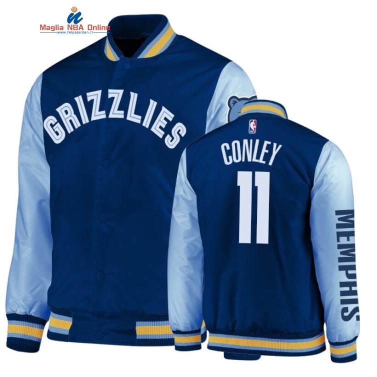 Giacca NBA Memphis Grizzlies #11 Mike Conley Blu 2020 Acquista