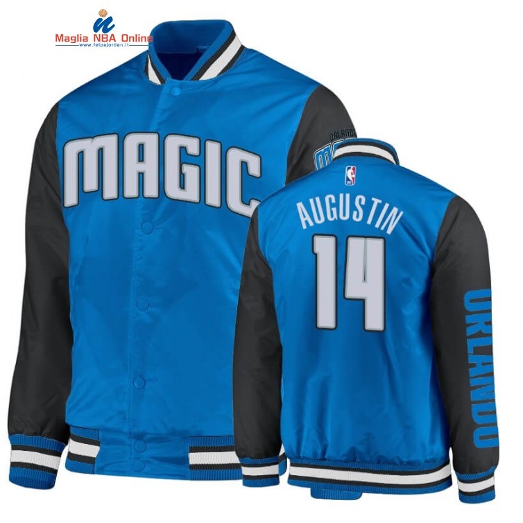 Giacca NBA Orlando Magic #14 D.J. Augustin Blu 2020 Acquista
