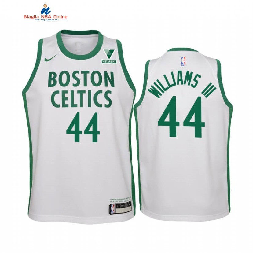 Maglia NBA Bambino Boston Celtics #44 Robert Williams III Bianco Città 2020-21 Acquista
