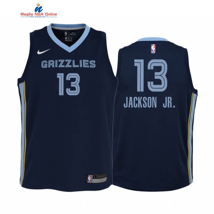 Maglia NBA Bambino Memphis Grizzlies #13 Jaren Jackson Jr. Marino Icon 2020 Acquista