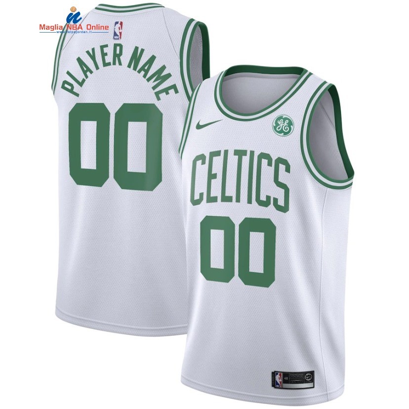 Maglia NBA Boston Celtics #00 Personalizzate Bianco Association 2020 Acquista