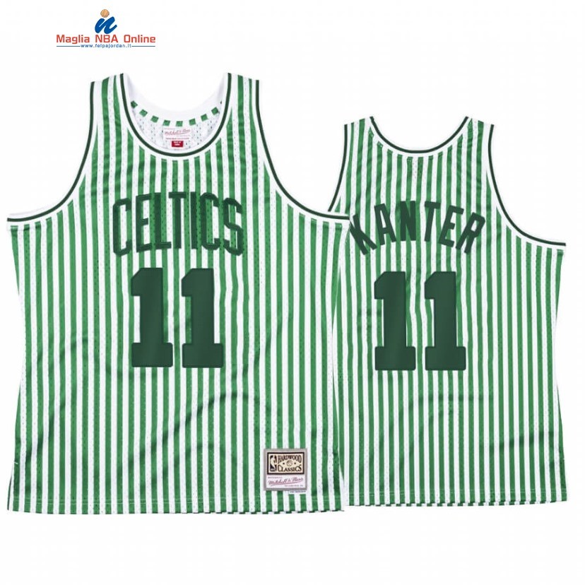 Maglia NBA Boston Celtics #11 Enes Kanter Verde Hardwood Classics 2020 Acquista
