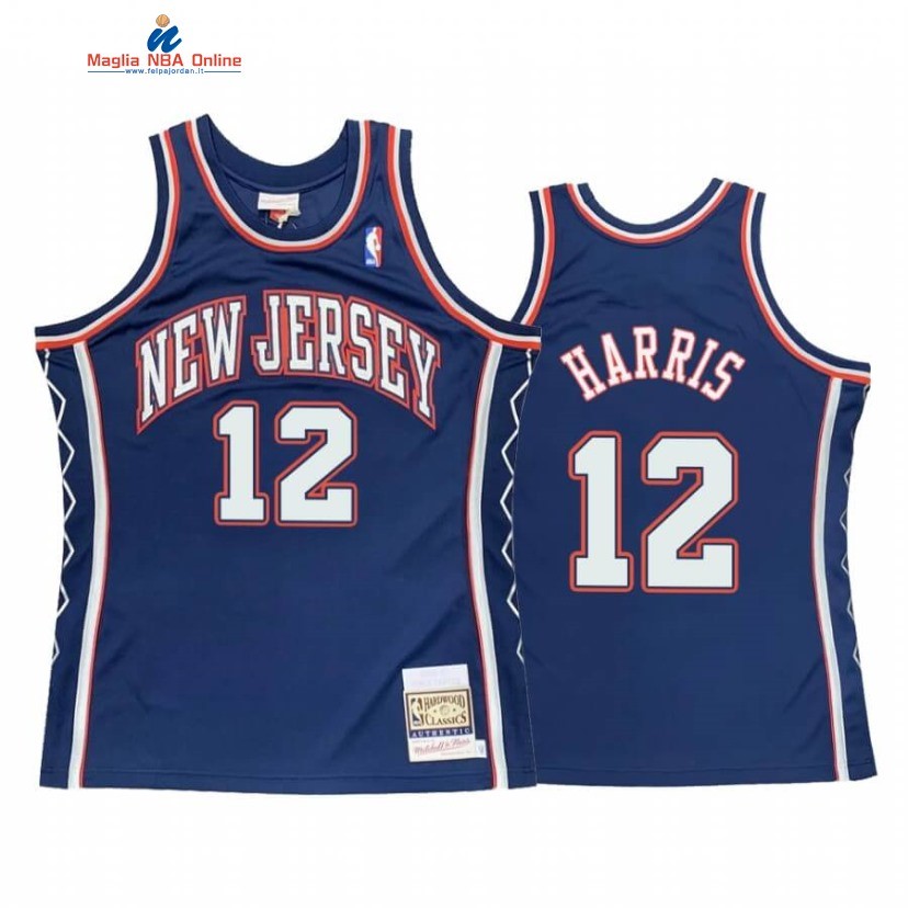 Maglia NBA Brooklyn Nets #12 Joe Harris Blu Hardwood Classics 2006-7 Acquista