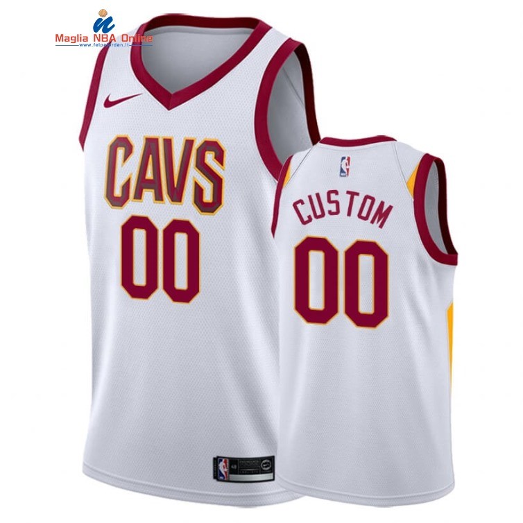 Maglia NBA Cleveland Cavaliers #00 Personalizzate Bianco Association 2020 Acquista