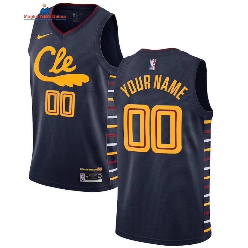 Maglia NBA Cleveland Cavaliers #00 Personalizzate Marino Città 2019-20 Acquista