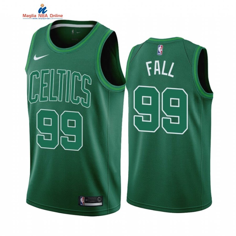 Maglia NBA Earned Edition Boston Celtics #99 Tacko Fall Verde 2020-21 Acquista