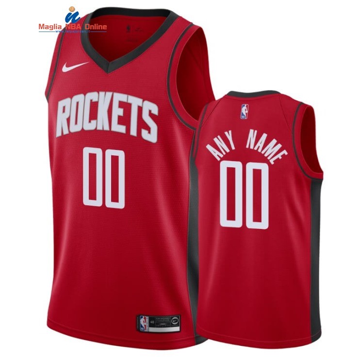 Maglia NBA Houston Rockets #00 Personalizzate Rosso Icon 2019-20 Acquista