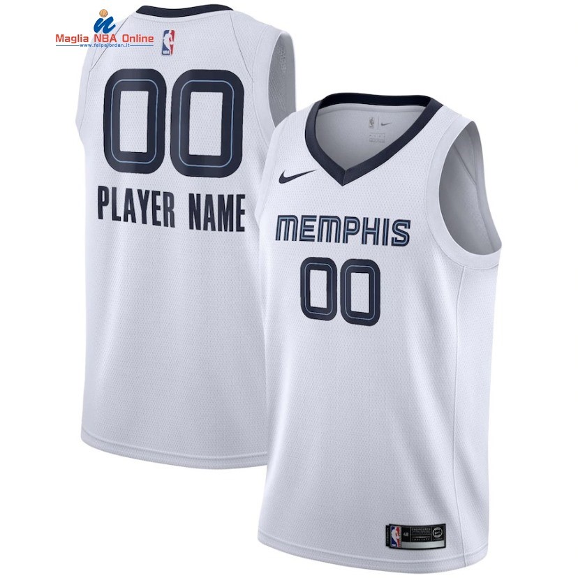 Maglia NBA Memphis Grizzlies #00 Personalizzate Bianco Association 2020 Acquista