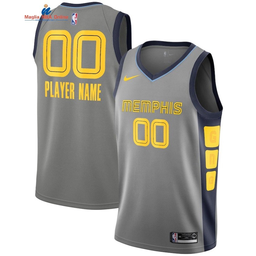 Maglia NBA Memphis Grizzlies #00 Personalizzate Grigio Città 2019-20 Acquista