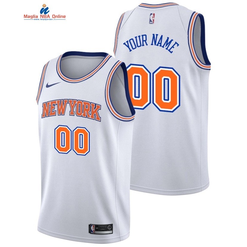 Maglia NBA New York Knicks #00 Personalizzate Bianco Statement 2019-20 Acquista