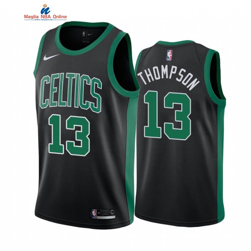 Maglia NBA Nike Boston Celtics #13 Tristan Thompson Nero Statement 2020-21 Acquista