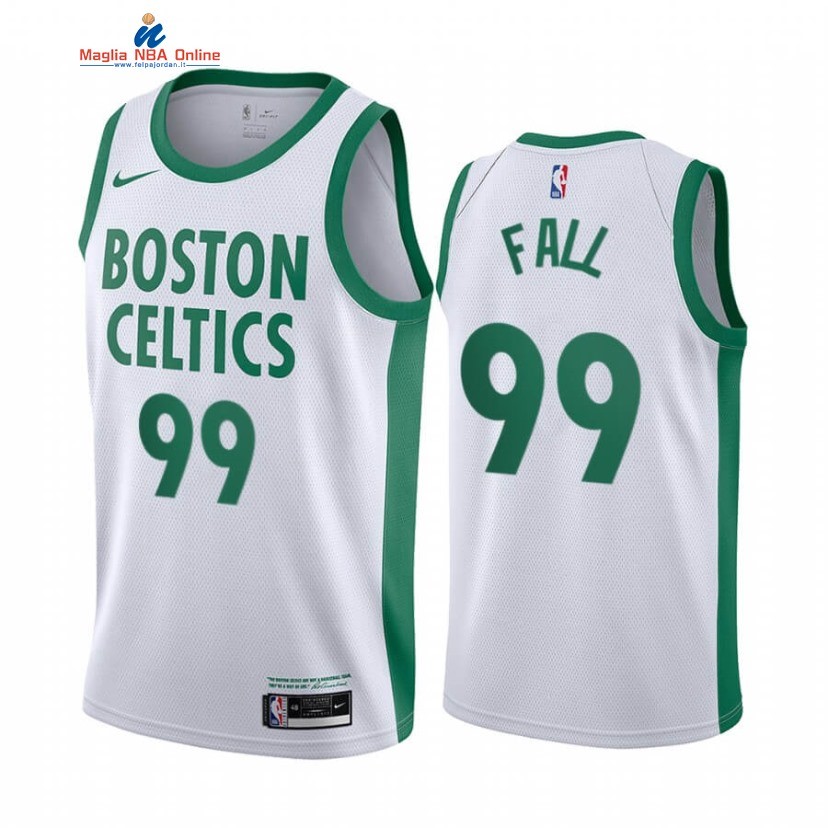 Maglia NBA Nike Boston Celtics #99 Tacko Fall Nike Bianco Città 2020-21 Acquista
