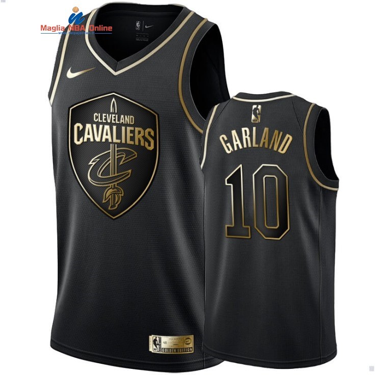 Maglia NBA Nike Cleveland Cavaliers #10 Darius Garland Oro Edition Acquista