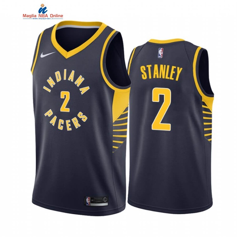 Maglia NBA Nike Indiana Pacers #2 Cassius Stanley Marino Icon 2020-21 Acquista