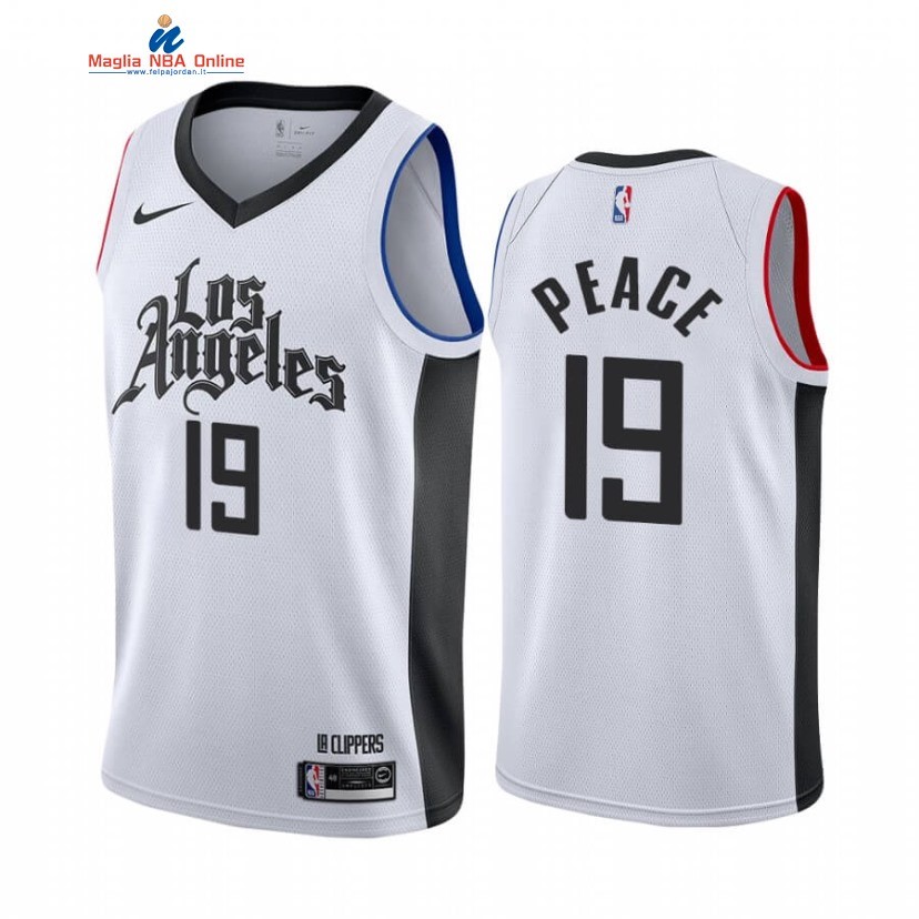 Maglia NBA Nike Los Angeles Clippers #19 Rodney McGruder Bianco Città 2020 Acquista