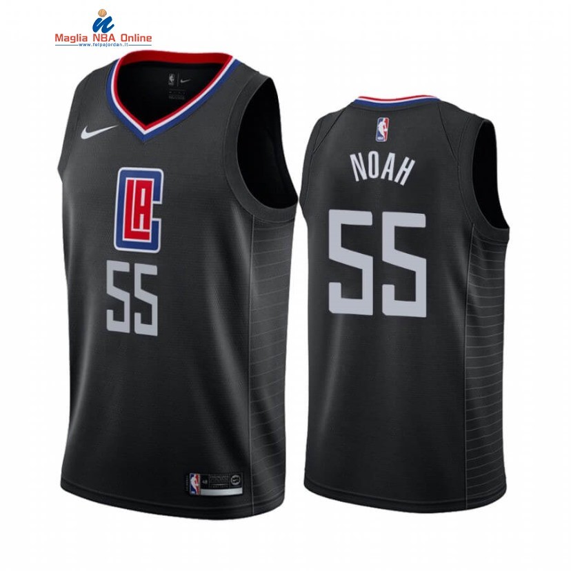 Maglia NBA Nike Los Angeles Clippers #55 Joakim Noah Nero Statement 2020-21 Acquista