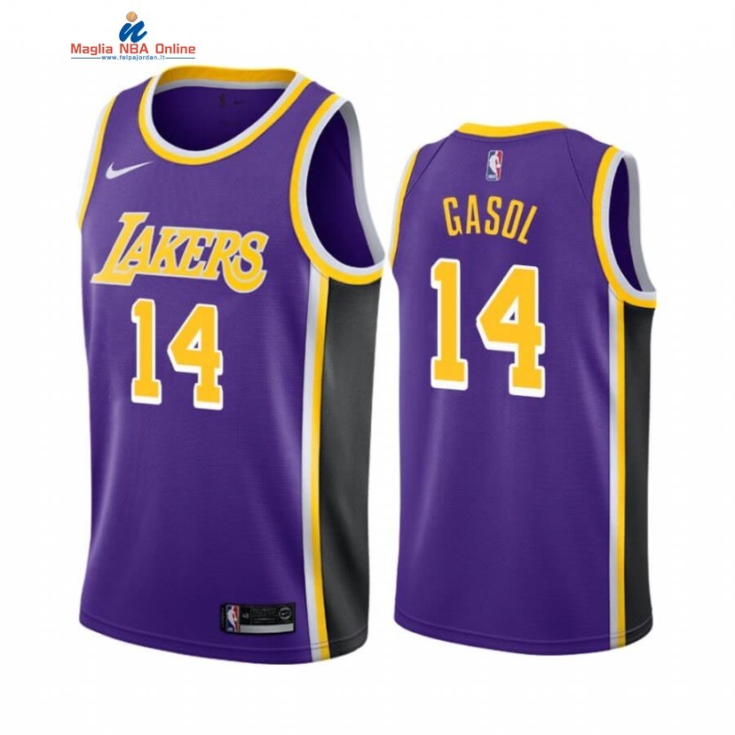 Maglia NBA Nike Los Angeles Lakers #14 Marc Gasol Porpora Statement 2020-21 Acquista