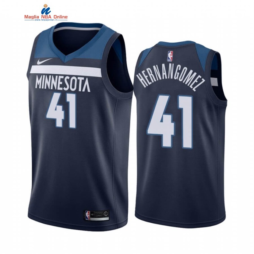 Maglia NBA Nike Minnesota Timberwolvs #41 Juancho Hernangomez Marino Icon 2021-22 Acquista